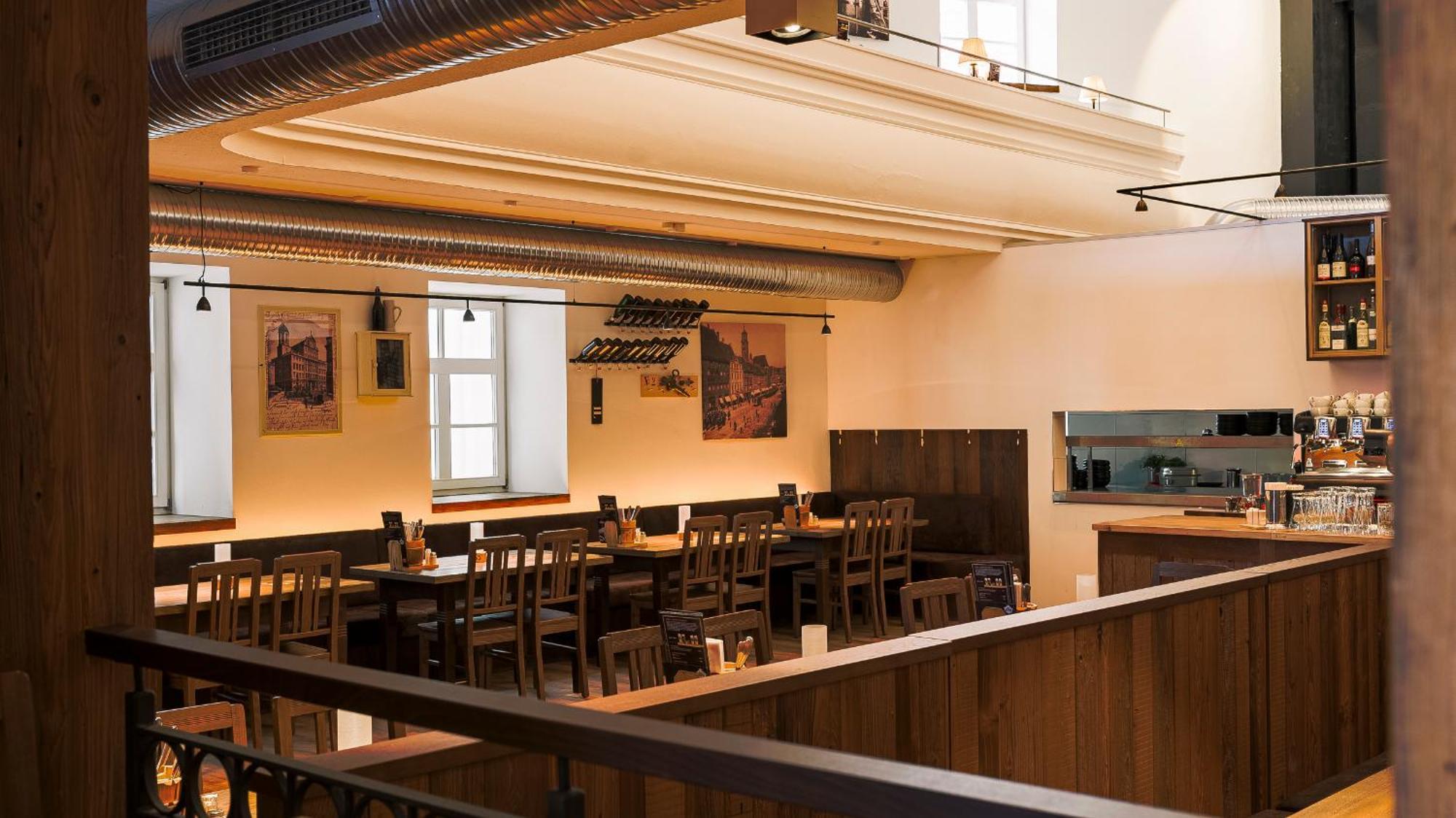 Brauhaus-Hotel Koenig Von Flandern เอาก์สเบิร์ก ภายนอก รูปภาพ